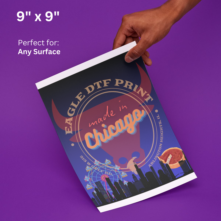 UV DTF Sticker  By Size