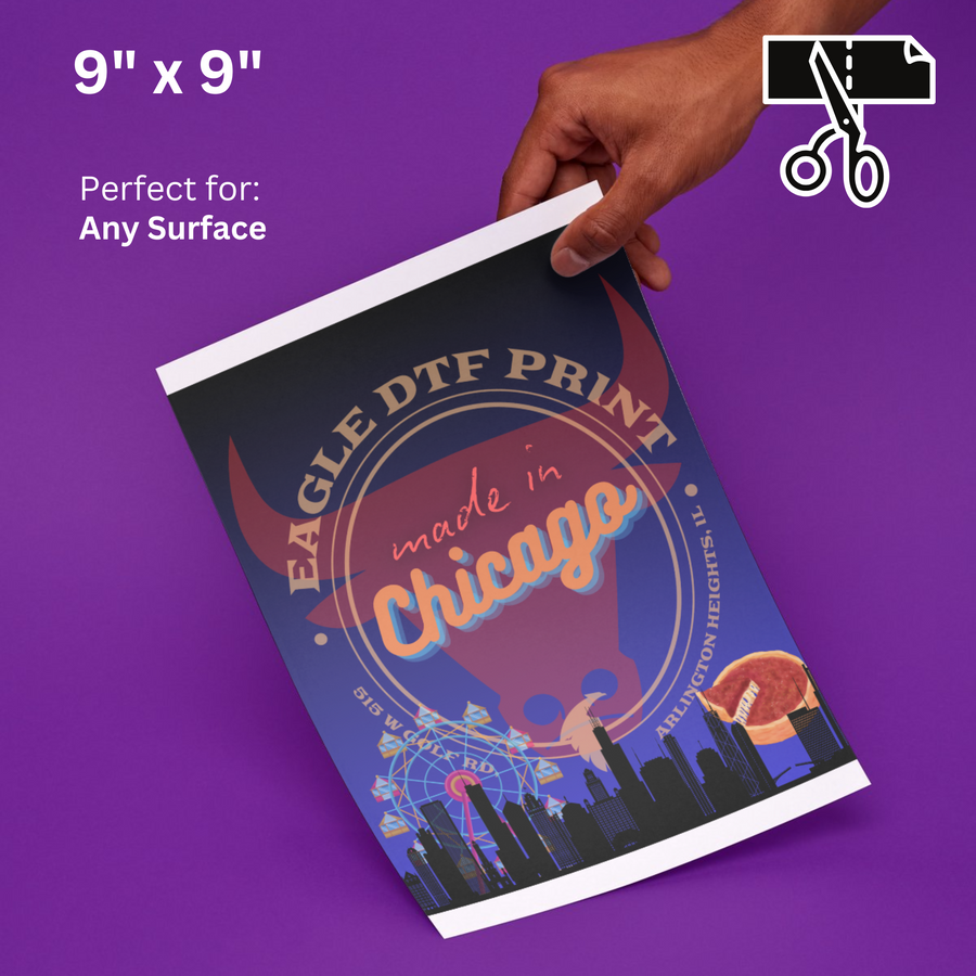 UV DTF Sticker  By Size