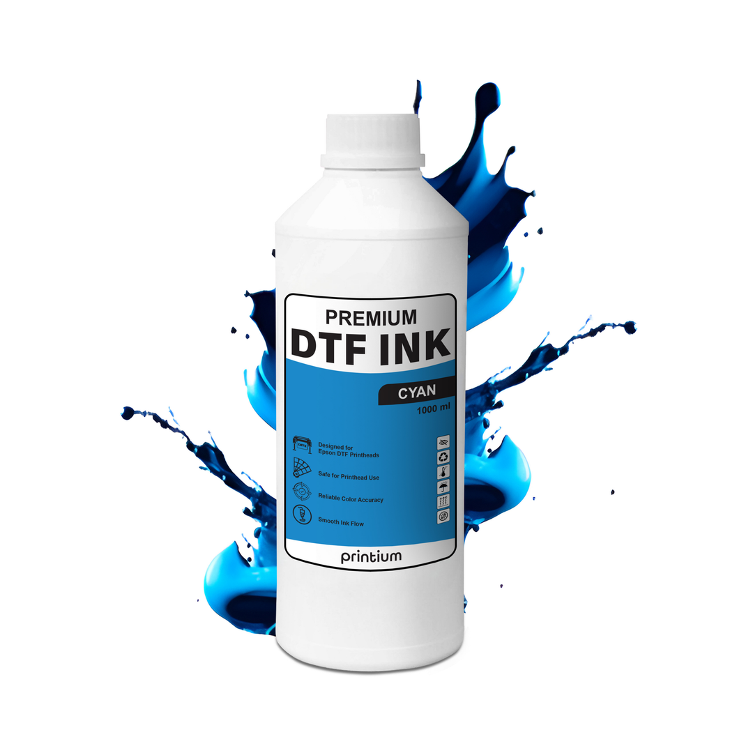 Premium DTF Ink - Cyan 1 Liter