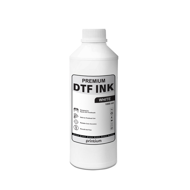 Premium DTF Ink - White 1 Liter