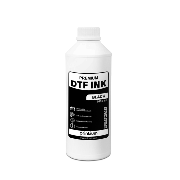 Premium DTF Ink - Black 1 Liter